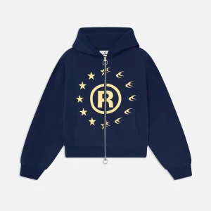 Scuffers Confusing Navy Blue Zipper