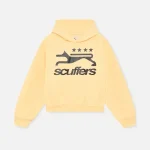 Scuffers Greyhound Yellow Hoodie