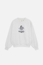 Scuffers Horse Crewneck Light Grey Sweatshirt